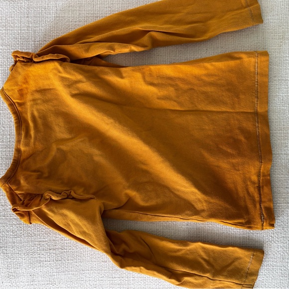 Mustard Long-Sleeve Graphic Tee - Picture 3 of 4